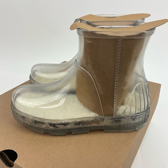 UGG Drizlita Clear Womens Natural Fashion Boots New - Picture 2 of 9